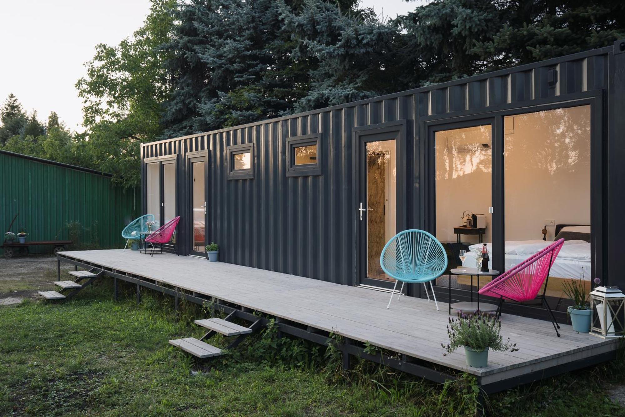 Container Apartment Decin Exterior foto