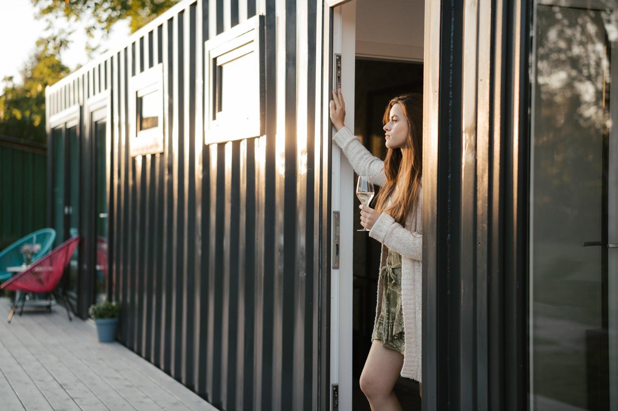 Container Apartment Decin Exterior foto