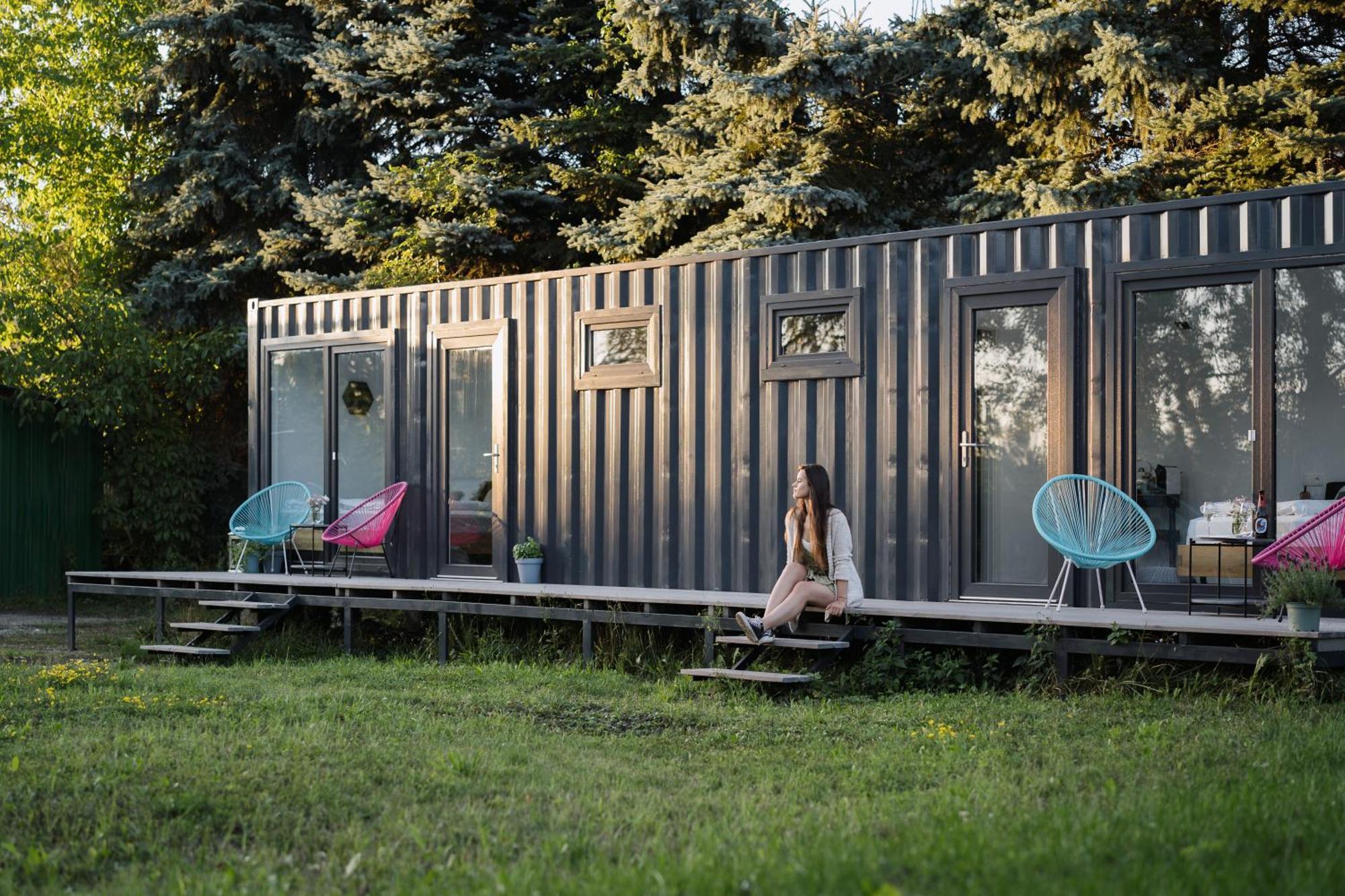 Container Apartment Decin Exterior foto
